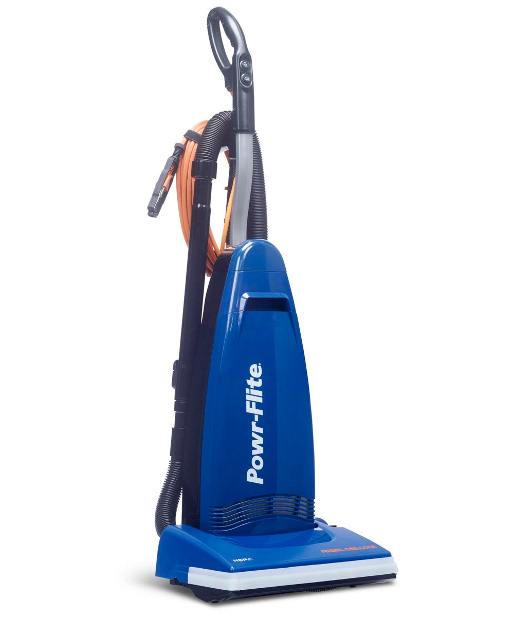Powr-Flite Rigel Deluxe Upright Vacuum 1200W Corded, Quiet Mode PV130-W14-U