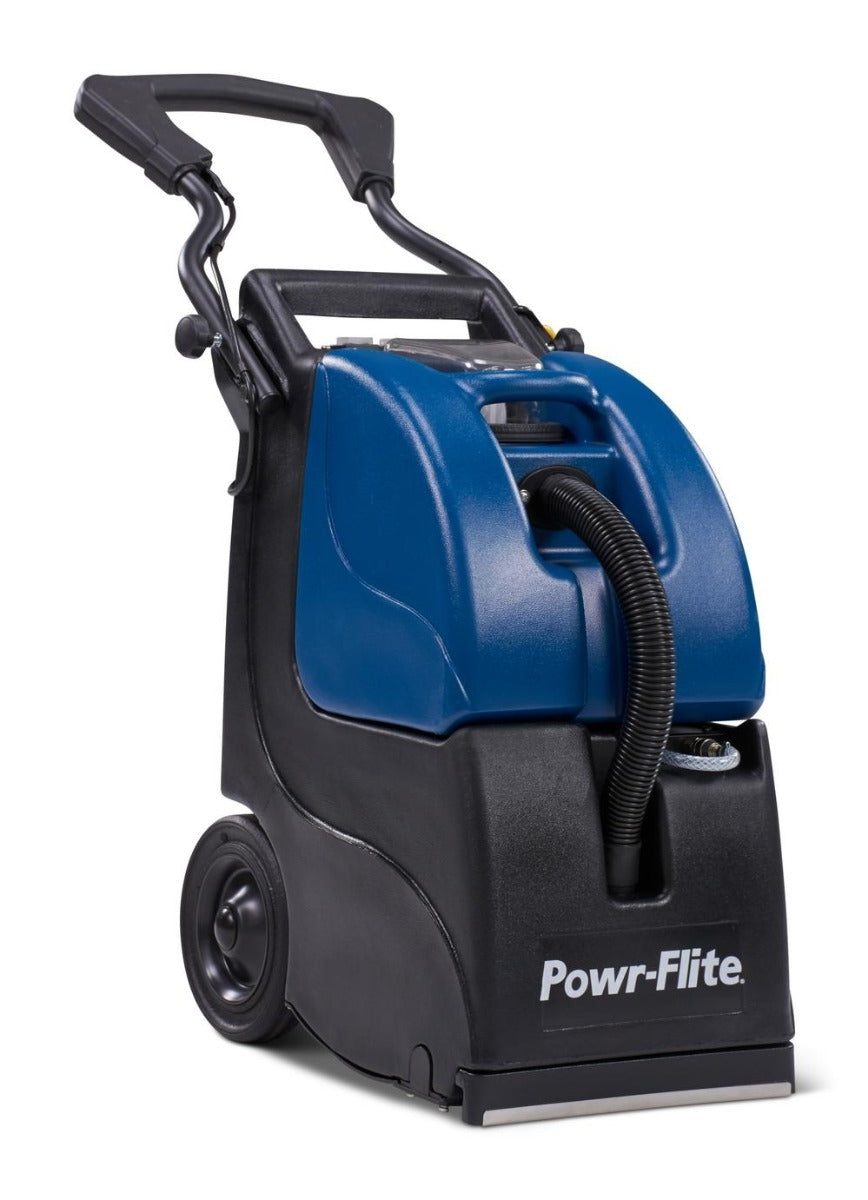 Powr-Flite PFX3S Self-Contained Carpet Extractor — 3 gal, 14" Cleaning Path, Chevron Brush