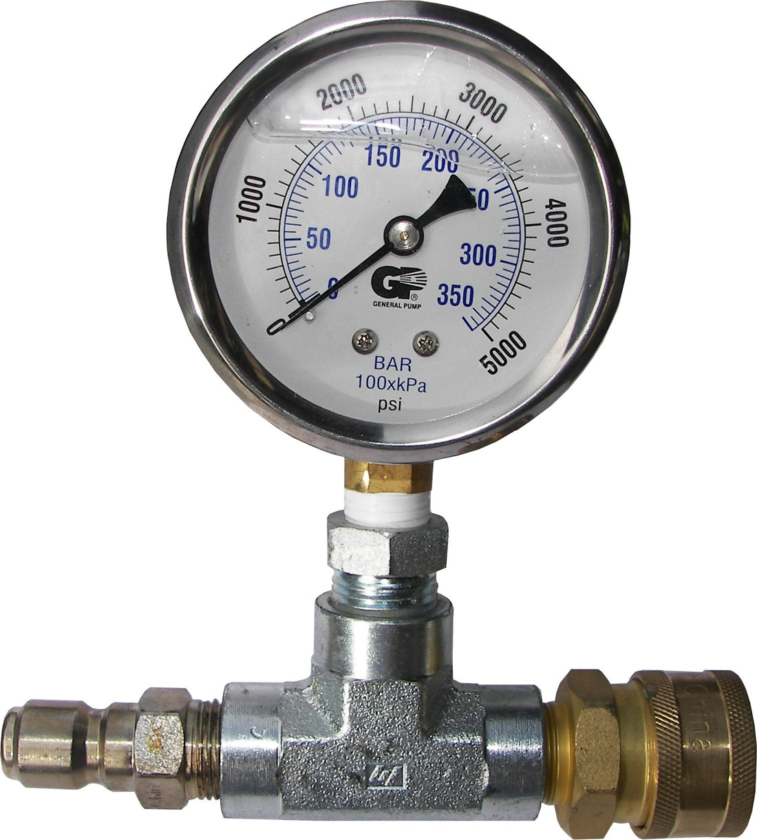 Pressure-Pro Test Gauge Assembly, 5000 PSI (ATG001)