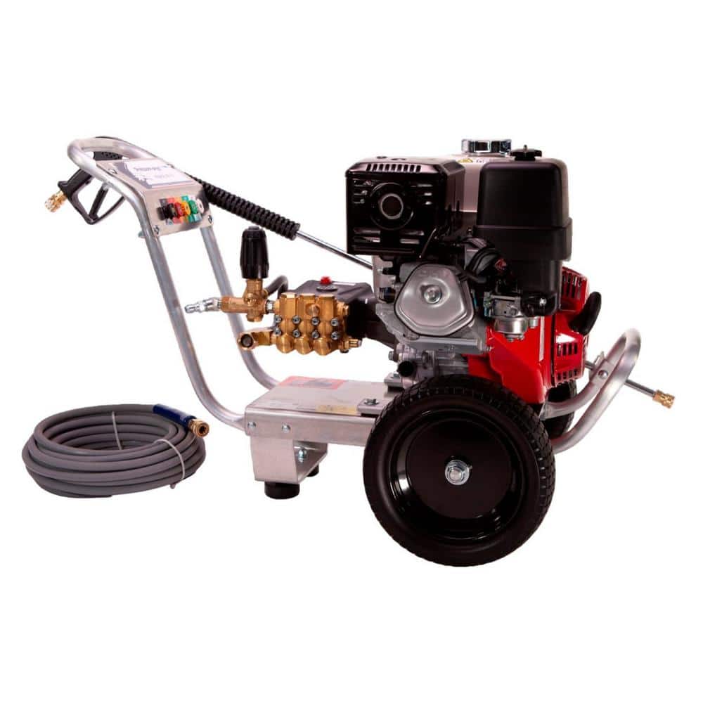 Pressure-Pro Eagle II E4040HA-20 Cold-Water Gas Direct-Drive Pressure Washer - 4000 PSI, 4.0 GPM, Honda GX390, AR pump