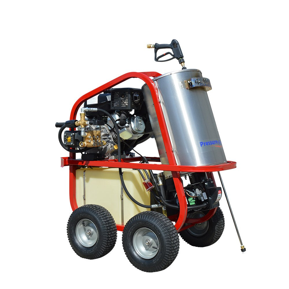 Pressure-Pro Hot2Go SH40004KH Hot-Water Gas/Diesel-Burner Pressure Washer 4000 PSI 3.5 GPM Kohler CH440 AR Pump