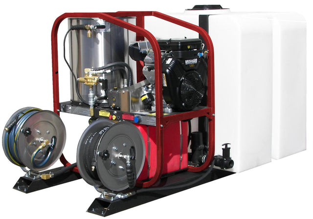 Pressure-Pro Hot2Go SK40005VH Hot-Water Skid-Mount Pressure Washer 4000 PSI 4.8 GPM Vanguard Engine
