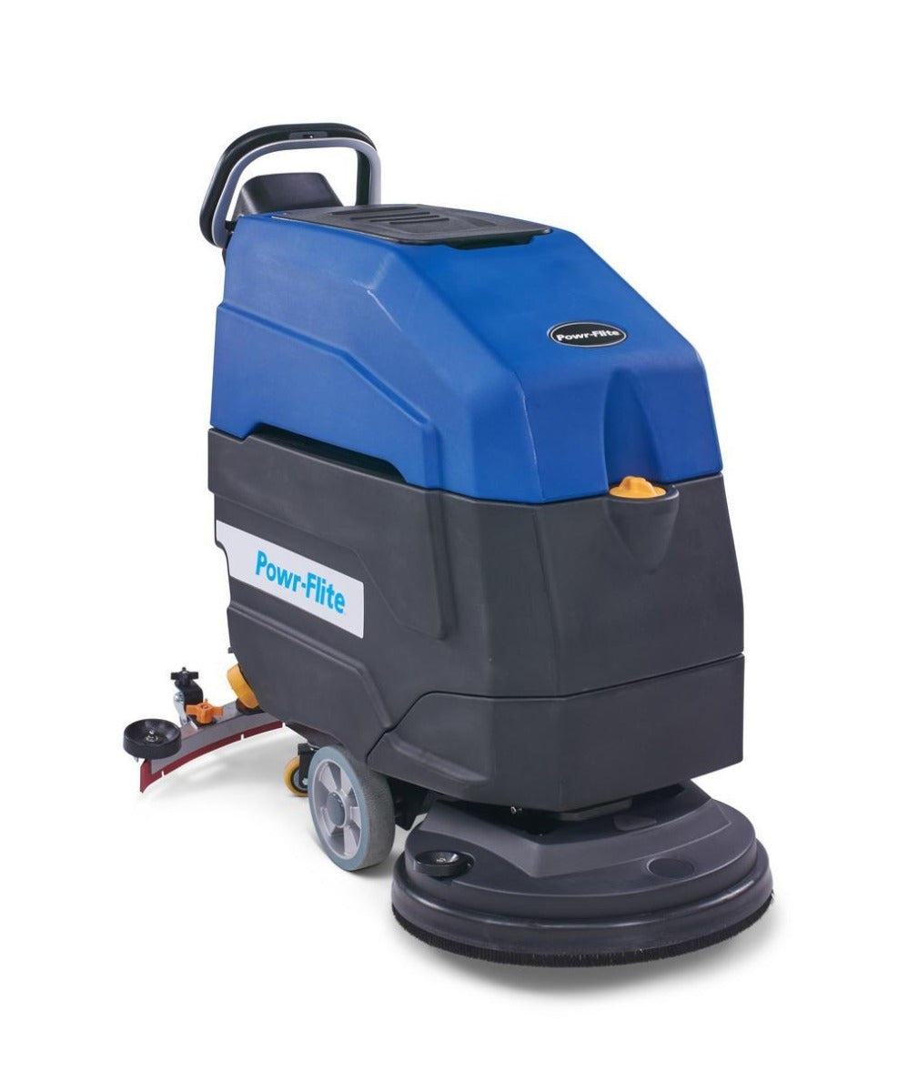 Powr-Flite Self-Propelled Scrubber 20" Walk-Behind Floor Scrubber, AGM Batteries PS530-W22-UG
