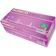 RONCO Pure-Touch Synthetic Vinyl Exam Gloves — Large, 5 Mil, Powder-Free, White (Case of 1000)