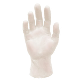 RONCO Pure-Touch Synthetic Disposable Gloves — Small, 5 Mil, White (Case of 1,000)
