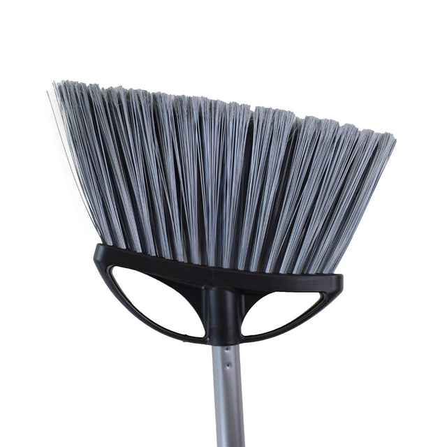 Globe 12" Large Angle Broom with 48" Metal Handle
