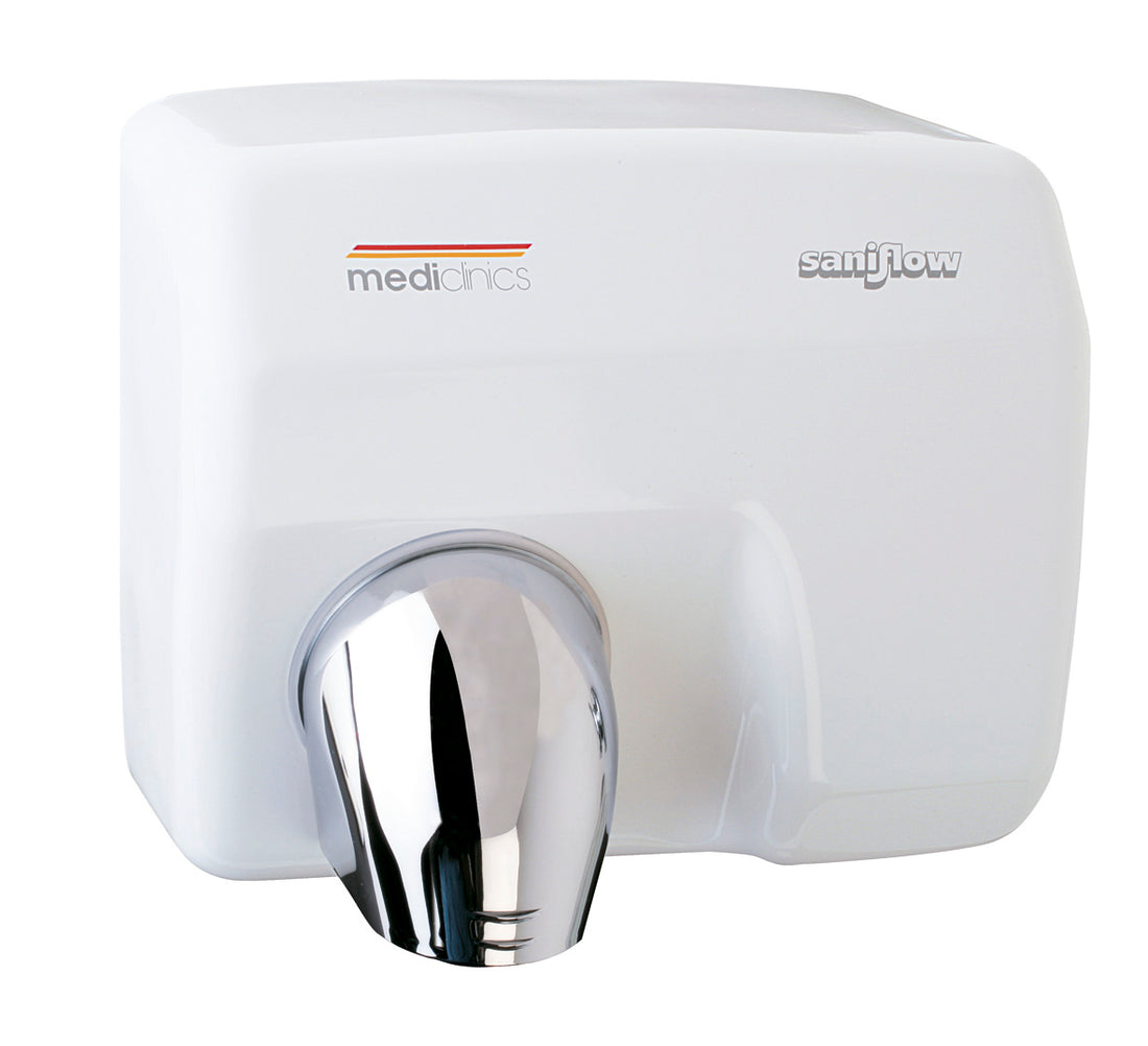 Saniflow Saniflow Automatic Hand Dryer Steel White Enameled E88A-UL