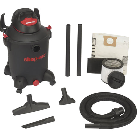Shop Vac Utility Shop Vacuum, Wet-Dry, 5 HP, 10 US Gal. (37.9 Litres)