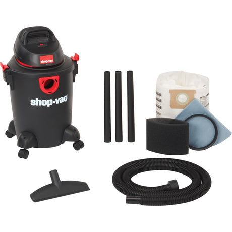 Shop Vac DIY & Workshop Series Shop Vacuum, Wet-Dry, 3.5 HP, 6 US Gal. (22.7 Litres)