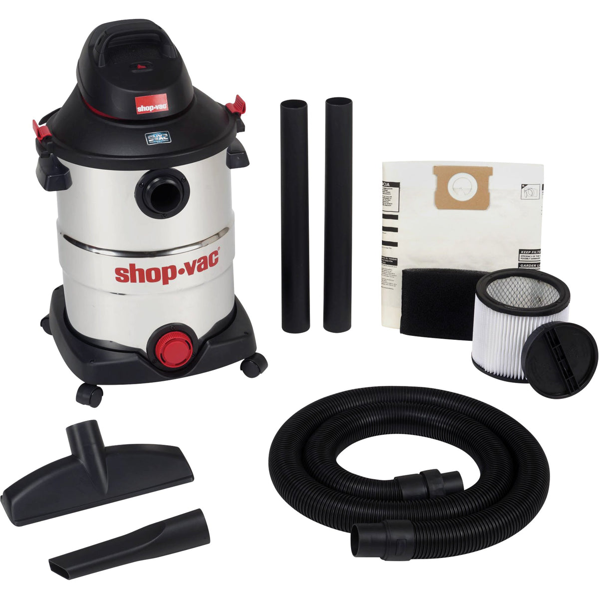 Shop Vac SVX2 Shop Vacuum, Wet-Dry, 5.5 HP, 12 US Gal. (45.4 Litres)