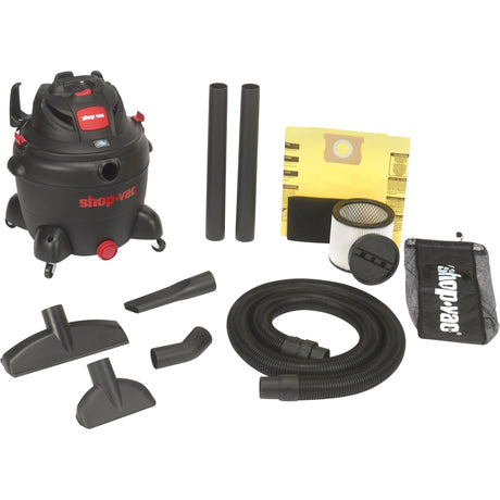 Shop Vac SVX2 Utility Shop Vacuum, Wet-Dry, 6.5 HP, 16 US Gal. (60.6 Litres)