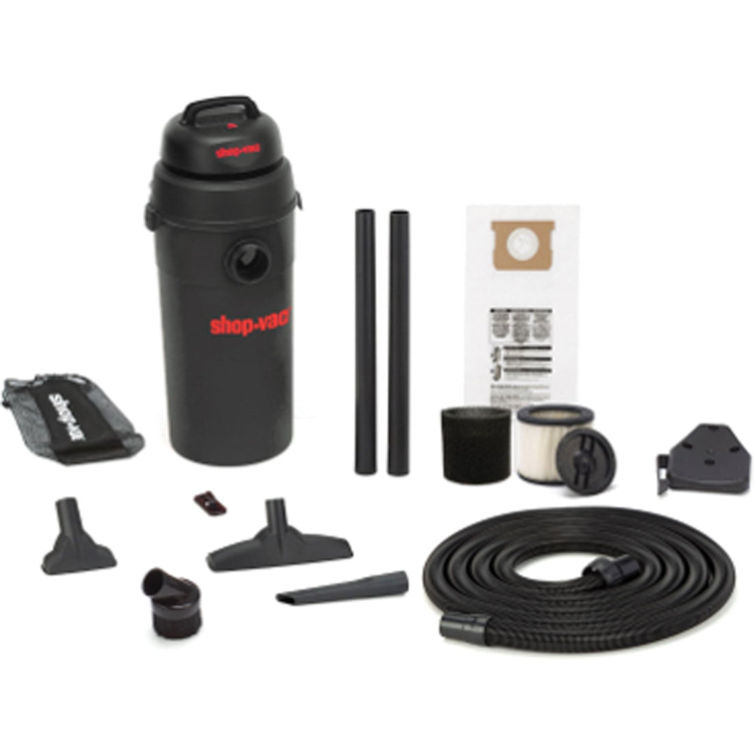 Shop Vac 5.5 PHP Hang Up Wet/Dry Vacuum, Wet-Dry, 5.5 HP, 5 US Gal. (18.9 Litres)