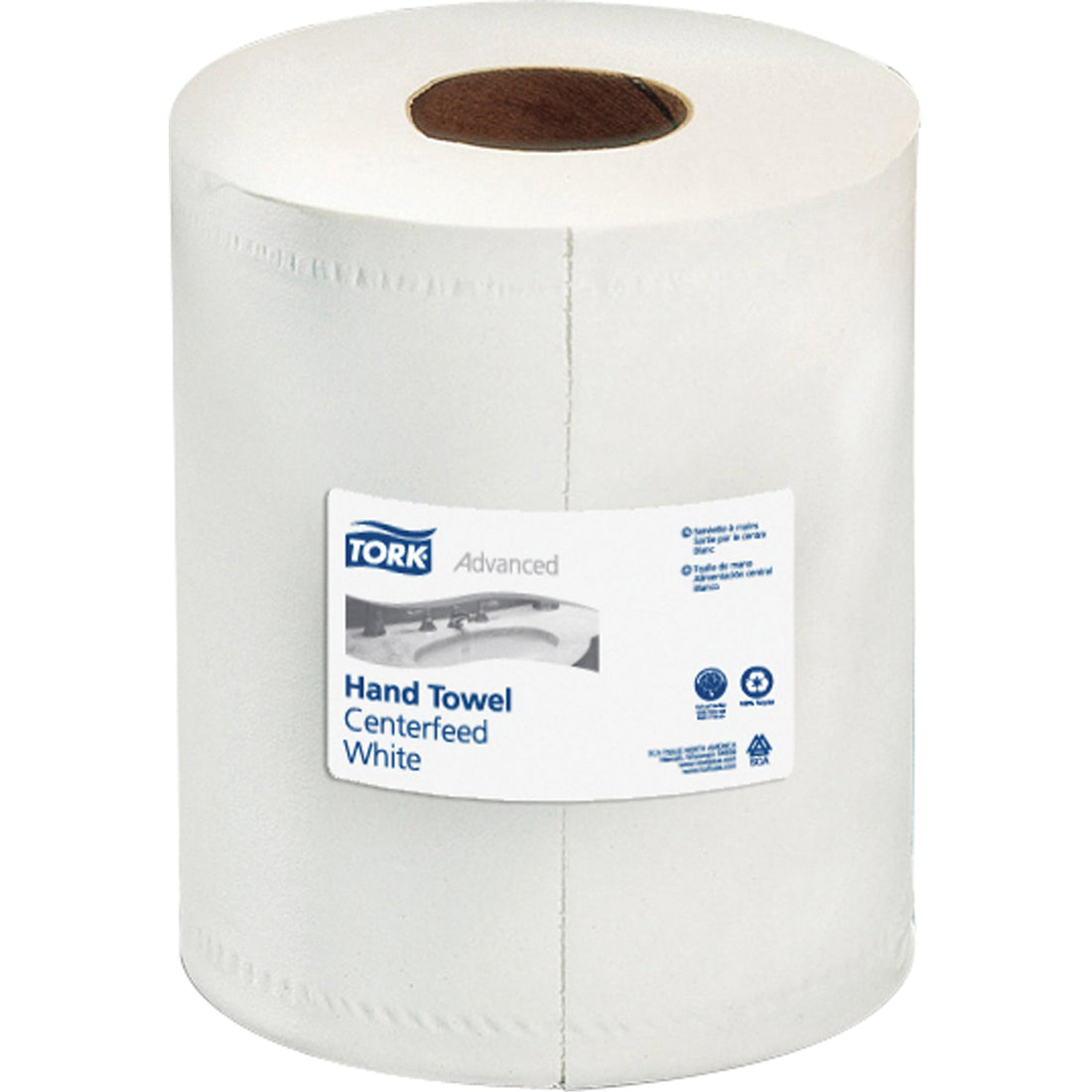 Tork Advanced Roll Towels, 1 Ply, Centre Pull, 983.33' L