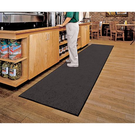M+A Matting ColorStar Matting, Wiper, 4' x 8' x 3/8", Charcoal
