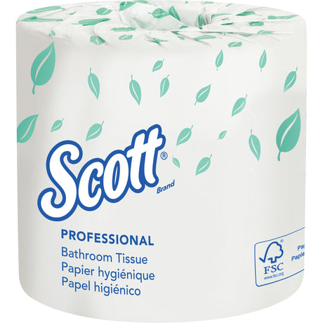 Kimberly-Clark Scott® Bathroom Tissue, 2 Ply, 550 Sheets/Roll, White