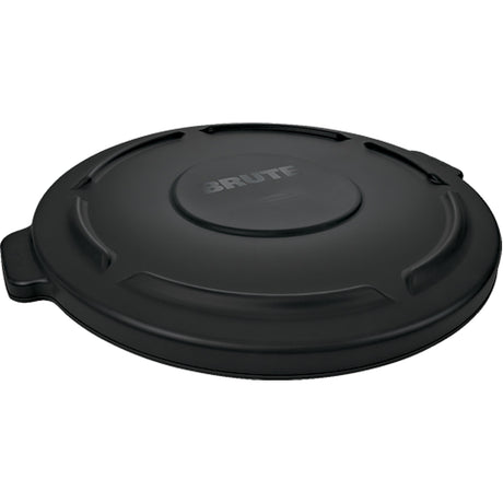 Rubbermaid Brute® 44-Gallon Lids, Flat Lid, Plastic/Polyethylene, Fits Container Size: 24" Dia.