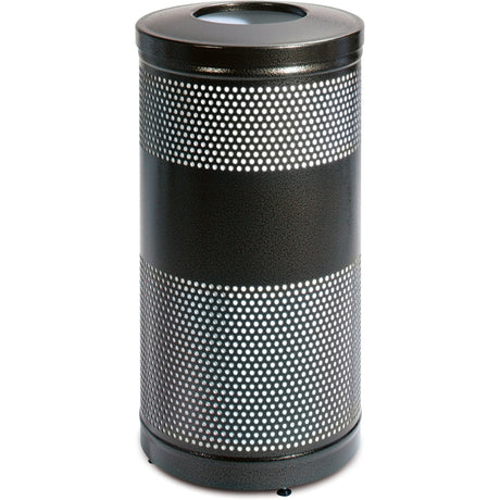 Rubbermaid Classic Series Outdoor Waste Containers, Metal, 25 US gal.