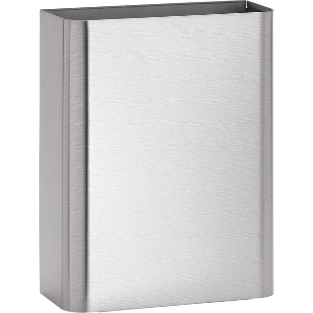 Bradley Waste Receptacles, Stainless Steel, 6.5 US gal.