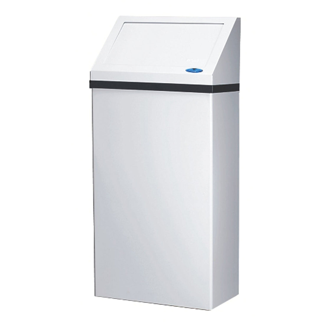 Frost Wall-Mounted Waste Receptacle, Steel, 13.2 US gal.