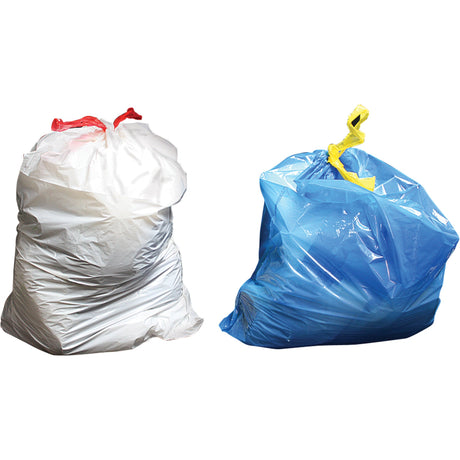 Alte-Rego Sure-Tie® Garbage Bags, Strong, 33" W x 38" L, 0.9 mils, Clear, 121.13 L (32 Gal.) Capacity