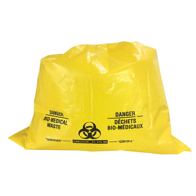 Alte-Rego Sure-Guard™ Bio-Medical Waste Liners, Bio-Hazard, 74" L x 55" W, 2 mil