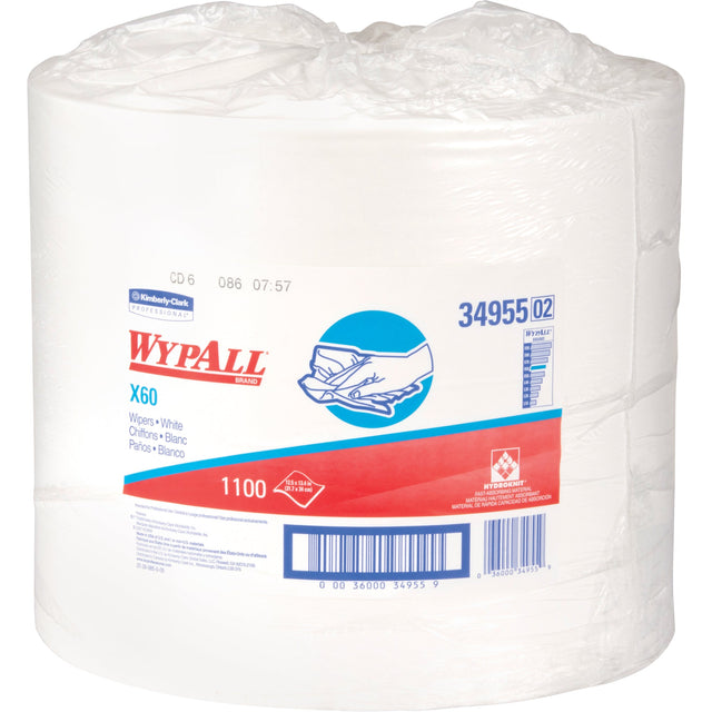 Kimberly-Clark X60 Wipers, Utility, 12-3/8" L x 12-1/4" W