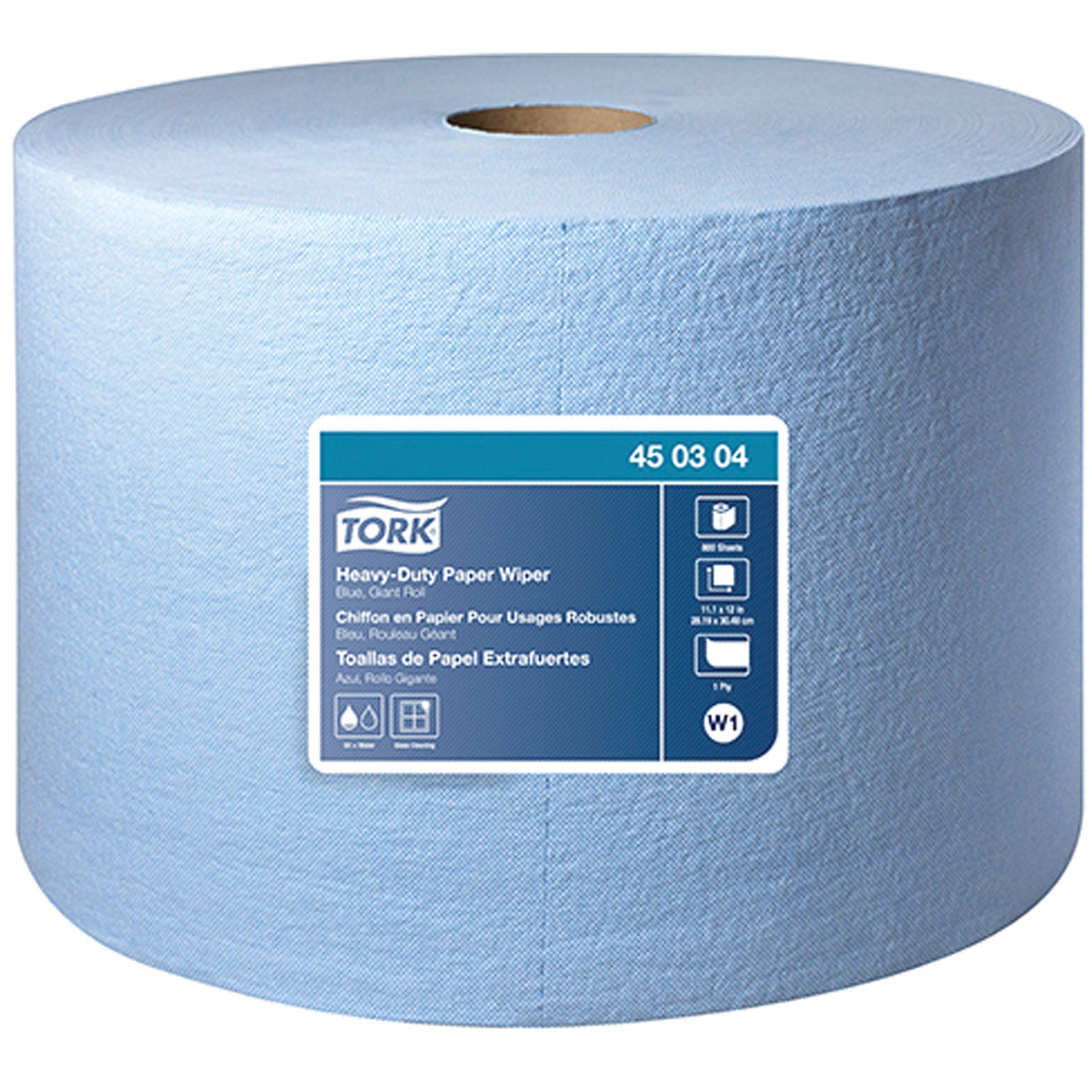 Tork Jumbo Roll Wipers, All-Purpose, 12" L x 12" W