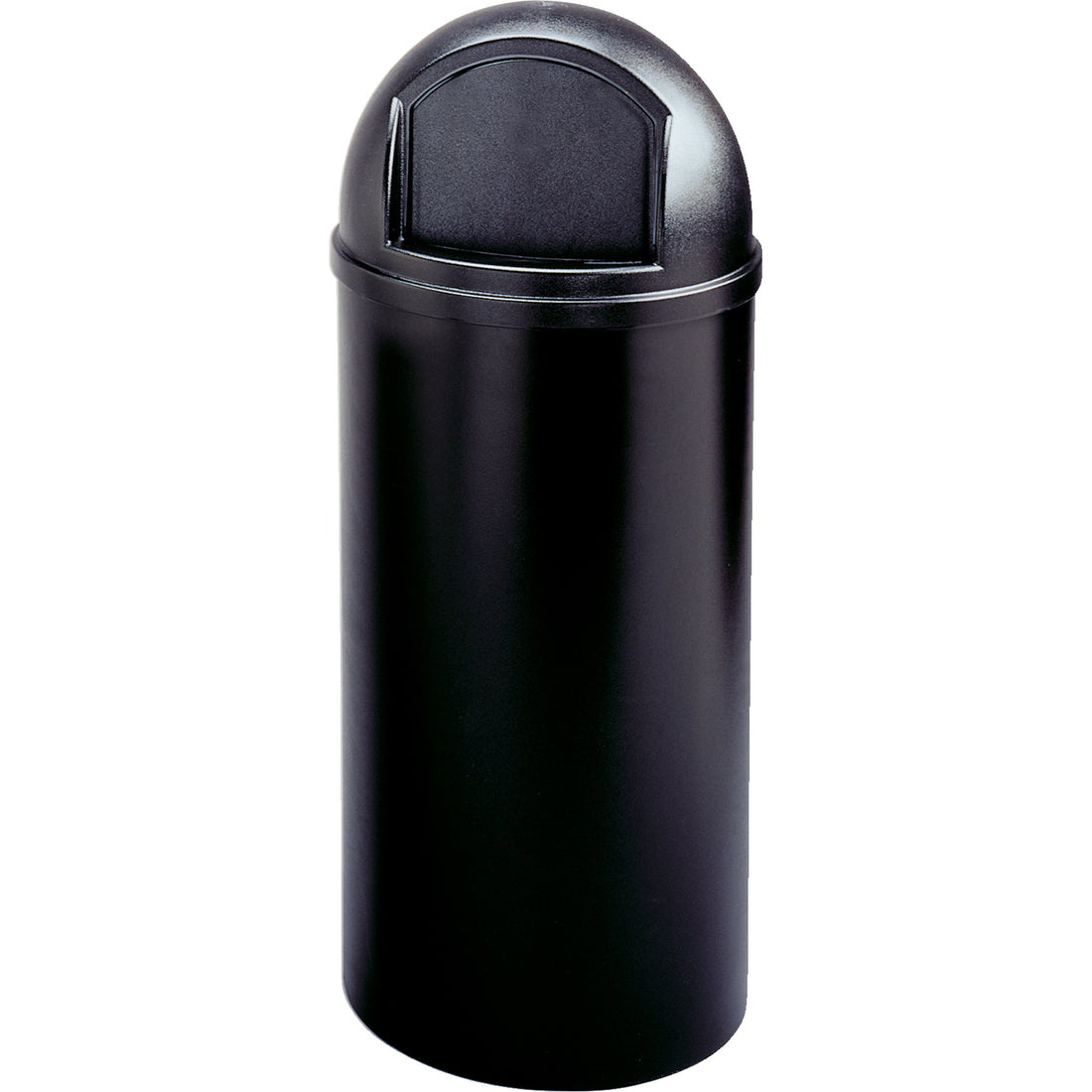 Rubbermaid Marshal® Classic Round Waste Receptacle, Fibreglass, 15 US gal.