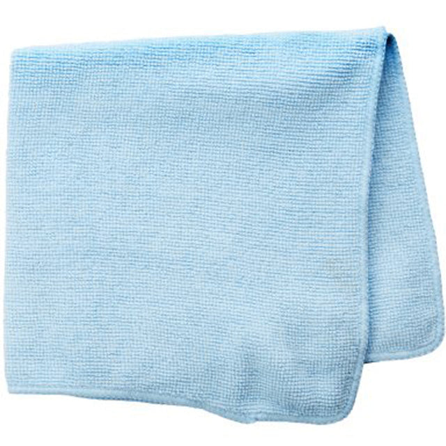 Rubbermaid Light Commercial Cleaning Cloth, Microfibre, Blue