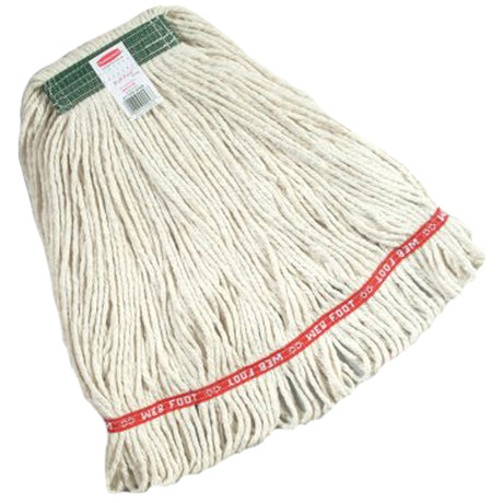 Rubbermaid Super Stitch Wet Mop, Floor Finishing, Cotton, 24 oz., Loop Style