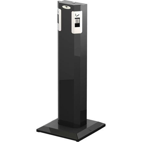Frost Pedestal Ashtray, Free-Standing, Metal, 1.6 US gal. Capacity, 41-1/2" Height