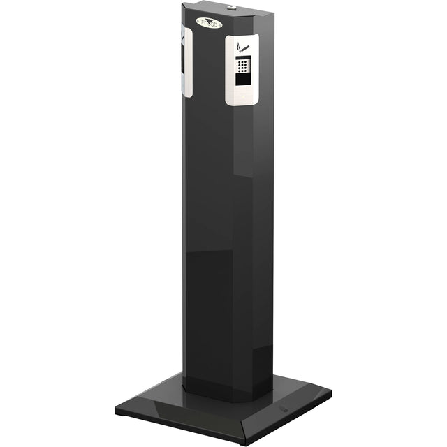 Frost Pedestal Ashtray, Free-Standing, Metal, 1.6 US gal. Capacity, 41-1/2" Height