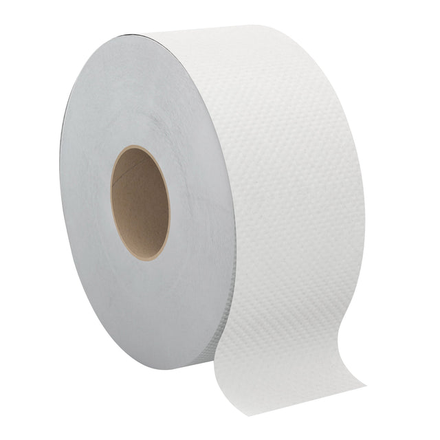 Cascades Pro Select Toilet Paper, Jumbo Roll, 2 Ply, White