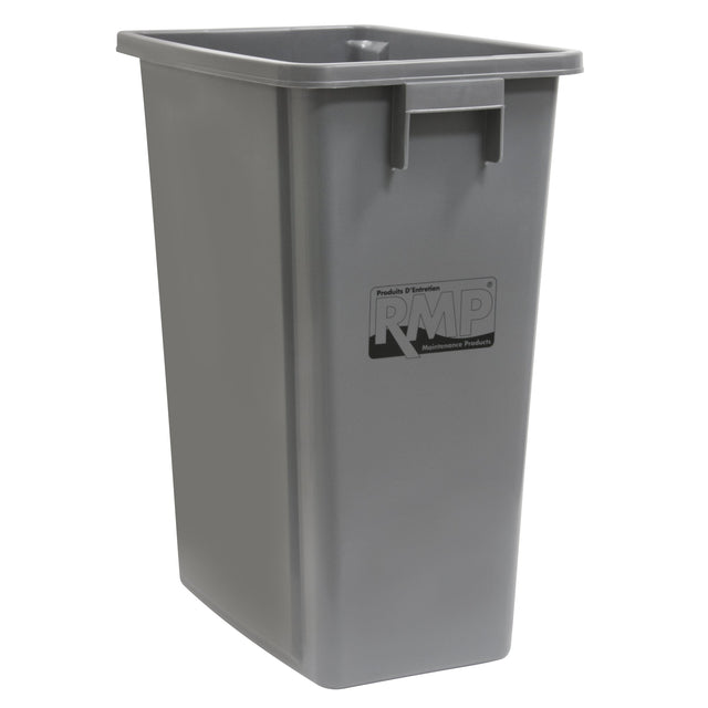 RMP Maintenance Recycling & Garbage Bin, Plastic, 16 US gal.