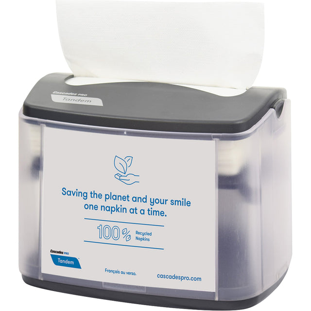 Cascades Pro Tandem™ Tabletop Napkin Dispenser