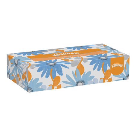 Kimberly-Clark Kleenex® Facial Tissue, 2 Ply, 8" L x 8-1/2" W, 125 Sheets/Box