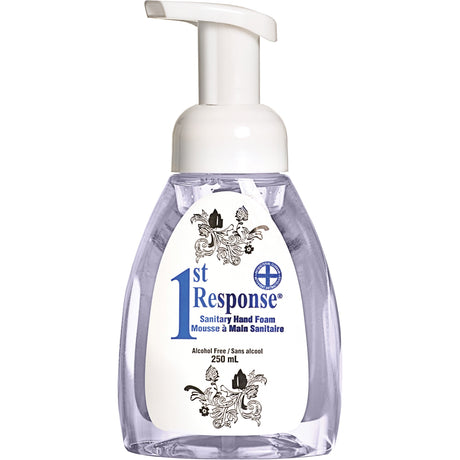 Grime Eater 1st Response® Sanitary Hand Foam, Liquid, 250 ml, Pump Bottle, Unscented