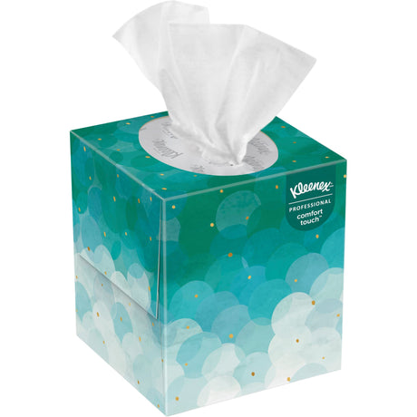 Kimberly-Clark Kleenex® Upright Facial Tissue, 2 Ply, 7.8" L x 8.3" W, 95 Sheets/Box