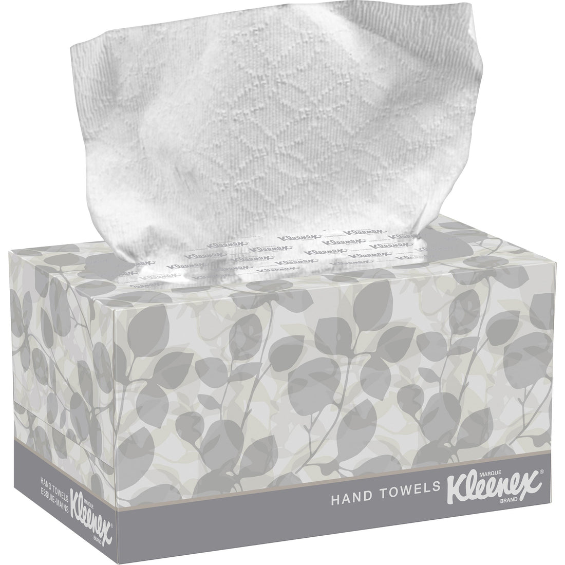 Kimberly-Clark Kleenex® Hand Towels in a POP-UP* Box, 1 Ply, 10-1/2" L x 9" W, 120 /Pack