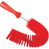 Vikan Hooked Brush, Medium/Stiff Bristles, 15-1/2" Long