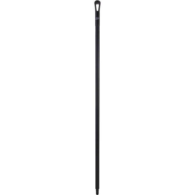 Vikan Ultra Hygiene Handle, Broom/Brush/Scraper/Squeegee, Black, Ergonomic, 59" L