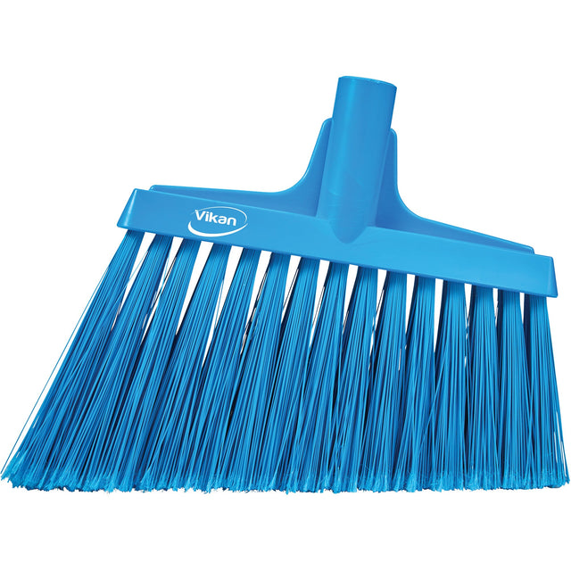Vikan Angled Broom Head, Split Bristles, 11-1/2", Polyester