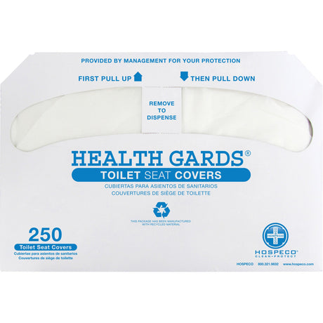 Hospeco Health Gards® Half-Fold Toilet Seat Covers