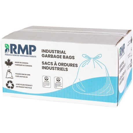 RMP Maintenance Industrial Garbage Bags, 3X Strong, 3 mils