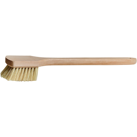 M2 Professional Long-Handle Pot Brush, 20" L, Tampico Bristles, Beige