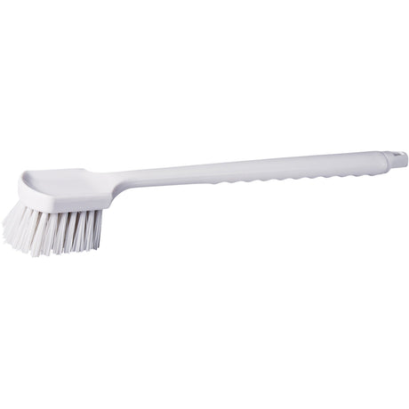 M2 Professional Long Handle Pot Brush, 20" L, Polypropylene Bristles, White