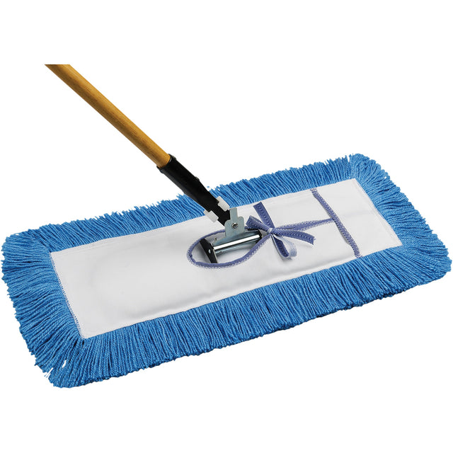 M2 Professional Static-H Dust Mop with Handle, Tie-On Style, Nylon