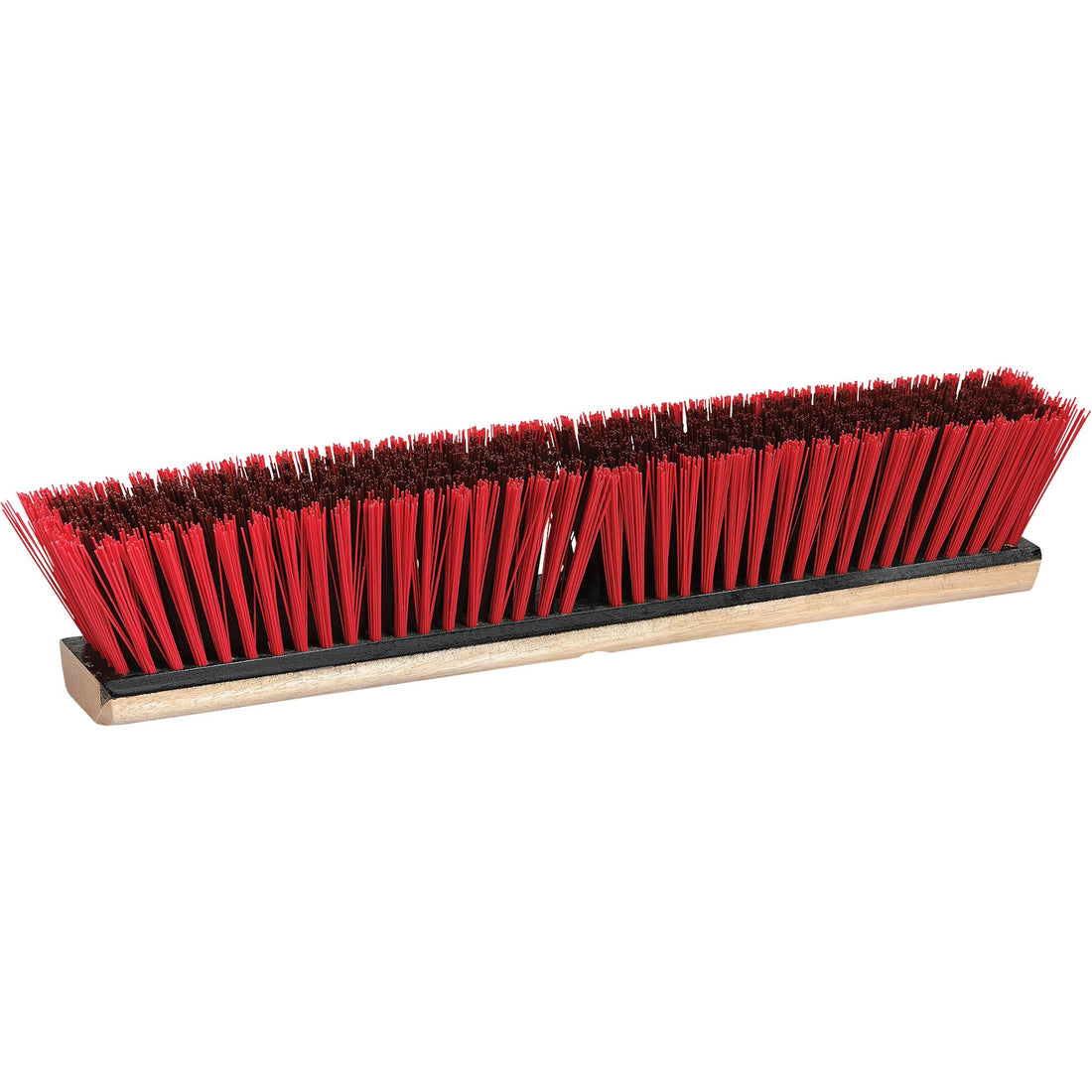 M2 Professional Garage Push Broom Head, 14", Coarse, PVC Bristles