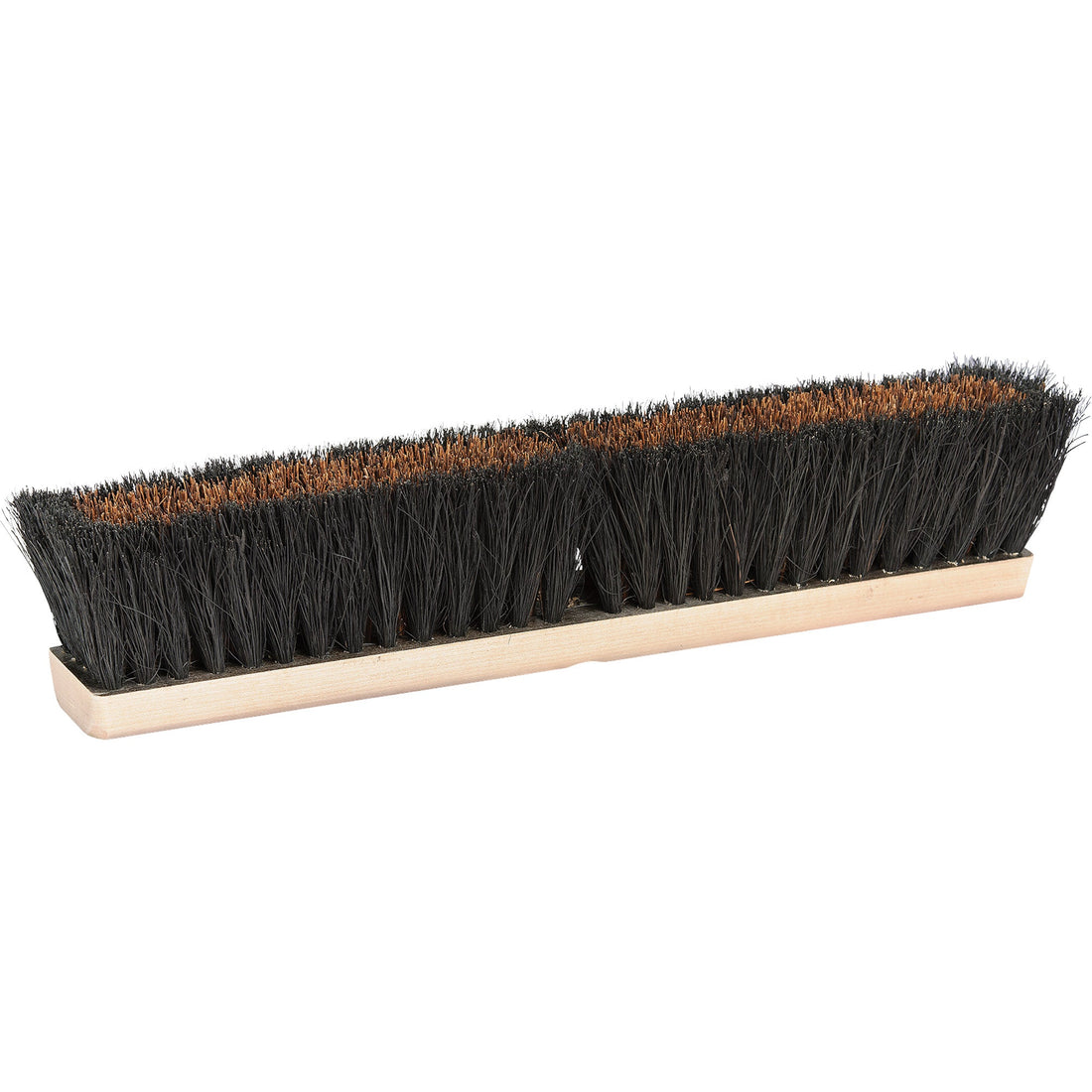 M2 Professional Push Broom Head, Coarse, Tampico/Palmyra Bristles