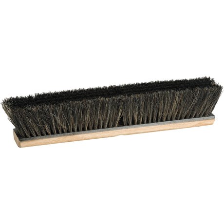 M2 Professional Push Broom Head, Fine, PVC/Animal Hair Bristles